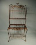 Decorative Iron Baker's Rack