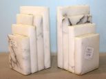 Marble Bookends