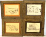 Four C. Hudson Chadwick Prints