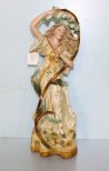 Bisque Lady Statue