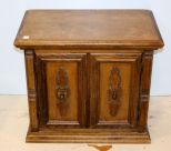 Two Door Oak Nightstand