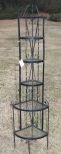 Wrought Iron Corner Shelf