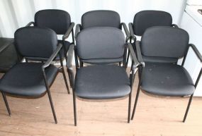 Six Office Arm Chairs