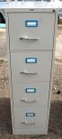 Four Drawer Metal File Cabinet