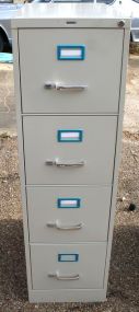 Four Drawer Metal File Cabinet