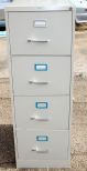 Four Drawer Metal File Cabinet