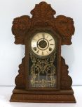 Oak Kitchen Clock