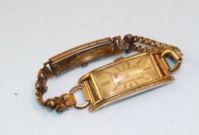 Bulova 10K Gold Ladies Watch