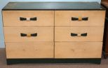 Six Drawer Painted Deco Chest