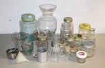 Measuring Cups & Various Jars