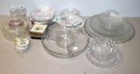 Glass Trays, Shakers, Cheese Dish, Bowls & Coasters