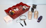 Batteries, Tape Holders, Magnifying Glasses & Stapler