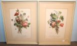 Two T.L. Prevost Floral Prints