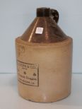 I.L. Lyons & Co. Wholesale Druggists New Orleans Stoneware Crock Jug