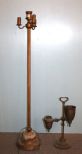 Floor Lamp & Oil Lamp