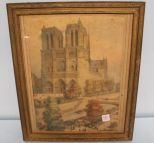 Print of Church