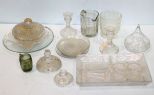 Assortment of Clear Glass