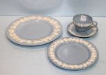 Wedgwood Dinner Plate, Salad Plate, Cup & Saucer