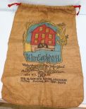 War Eagle Mill Cornmeal Sack