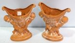 Two Rubicon Cherub Vases