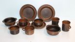 Twelve Pieces of Ruska Stoneware