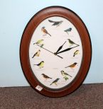 Oval Bird Clock