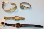 Nalsonic Watch, Omega Ladies Watch, Gucci Ladies Watch & Pulsar Watch