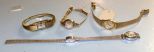 17 Jewel Incabloc Ladies Watch, Pulsar Ladies Watch, DVF Ladies Watch & Benrus Ladies Watch