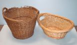 Two Clothes Baskets