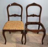 Two Victorian As Is Side Chairs