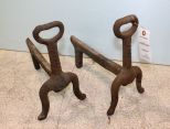 Rusted Andirons
