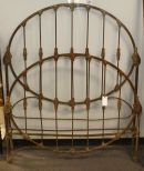 3/4 Rusted Iron Bed