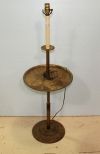 Rusted Metal Floor Lamp