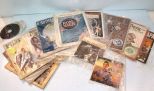 Old Sheet Music & Several 45 Records