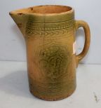 Antique Stoneware Pitcher