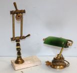 Two Student Style Lamps