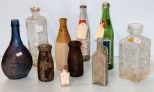 Decanter & Various Bottles