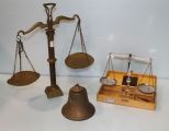 Brass Scales, Bell & Clay/Adams Laboratory Scales