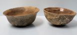 Two Antique Native American Pottery Bowls