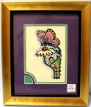 Walter Anderson Butterfly and Daisy Print