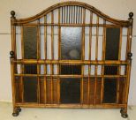 Bamboo Style Queen Size Bed