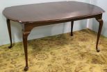Mahogany Queen Anne Dining Table