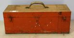 Red Toolbox with Drill & Brace Bits