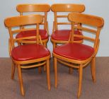 Set of Four Kitchen Chairs