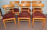 Set of Six Restaurant Chairs