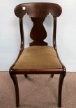 Mahogany Empire Side Chair