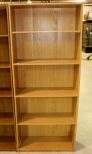 Open Front Bookcase with Adjustable Shelves