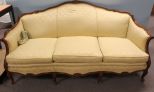 Walnut French Queen Anne Sofa