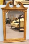 Oak Beveled Mirror