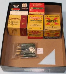 Five Boxes of 410 Bullets